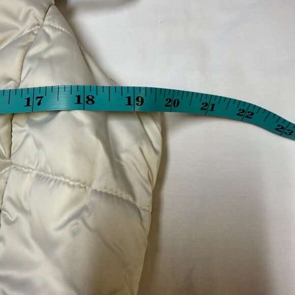 The North Face Aconcagua 550 Down Vest Women’s M Ivory EUC - Picture 14 of 15